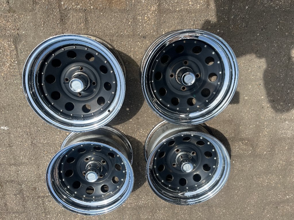 American Racing 14x7 velgen, 4x114,3, set van 4, Ophalen, 14 inch, Velg(en), Personenwagen