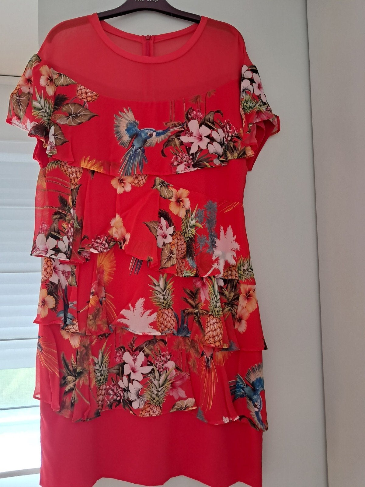 Elegant zomers fleurig kleedje van het merk Pinko, Kleding | Dames, Meerkleurig, Ophalen of Verzenden, Knielengte, Maat 38/40 (M)