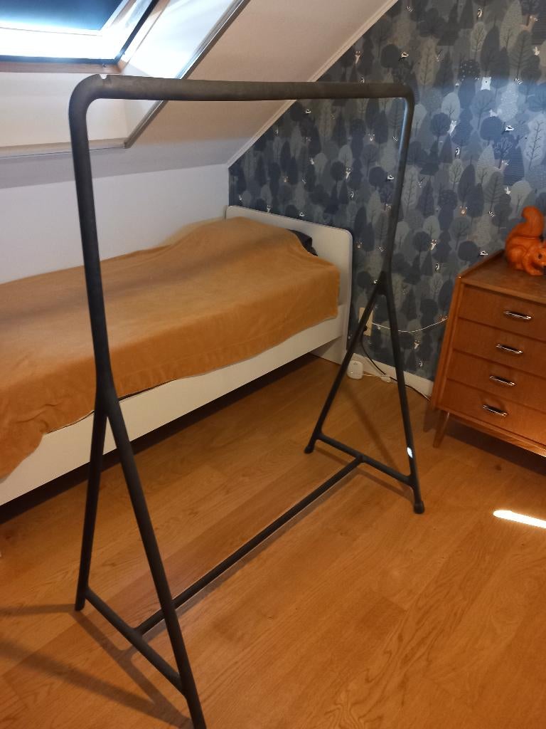 kledingrek, Ophalen, Gebruikt