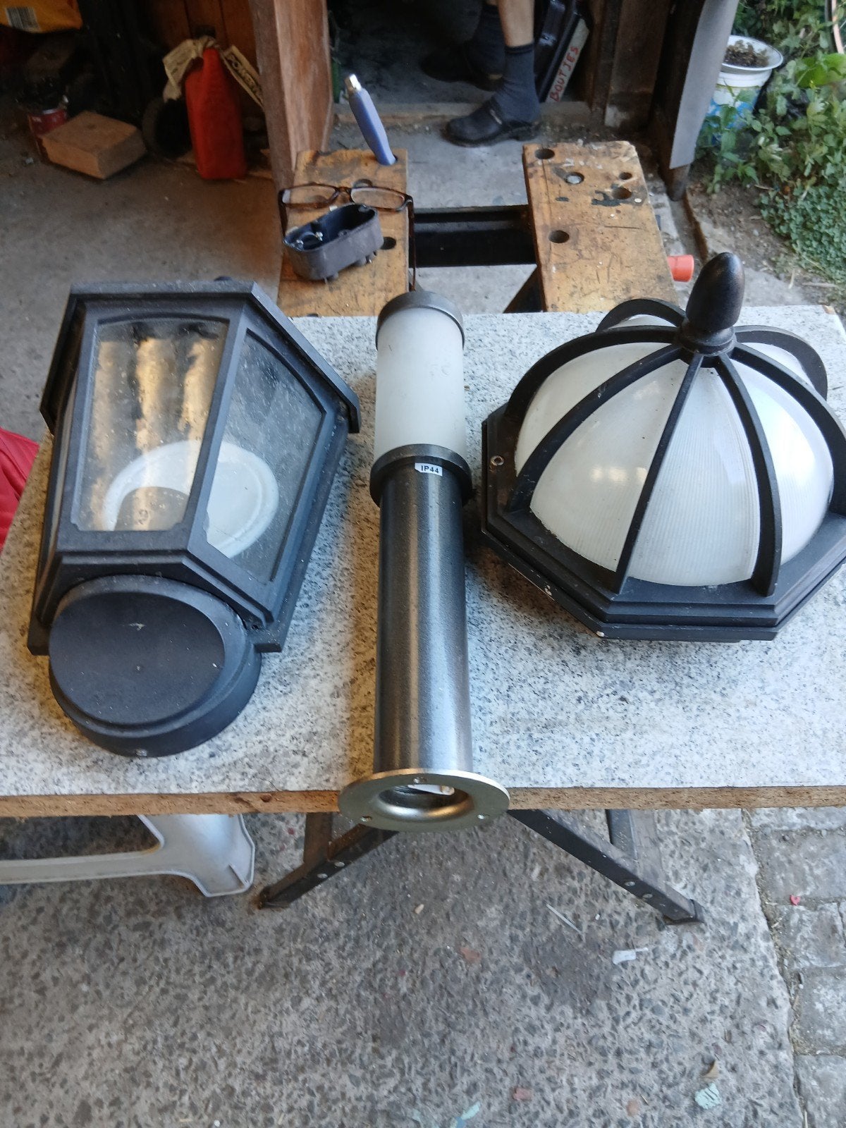 buiten verlichting, Tuin en Terras, Ophalen, Gebruikt