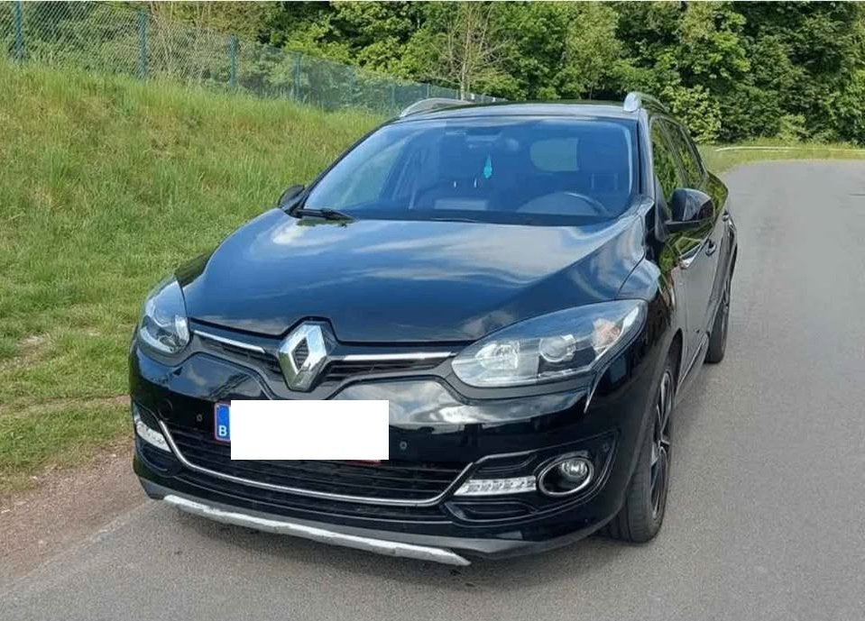 Renault megane break 100000km 2015, Auto's, Renault, Voorwielaandrijving, Stof, 4 cilinders, Zwart