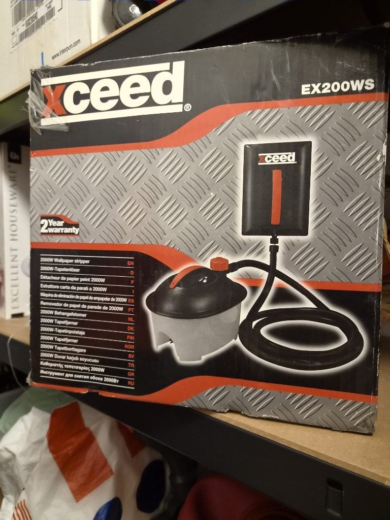 Detapisseuse XCEED, Enlèvement, Utilisé