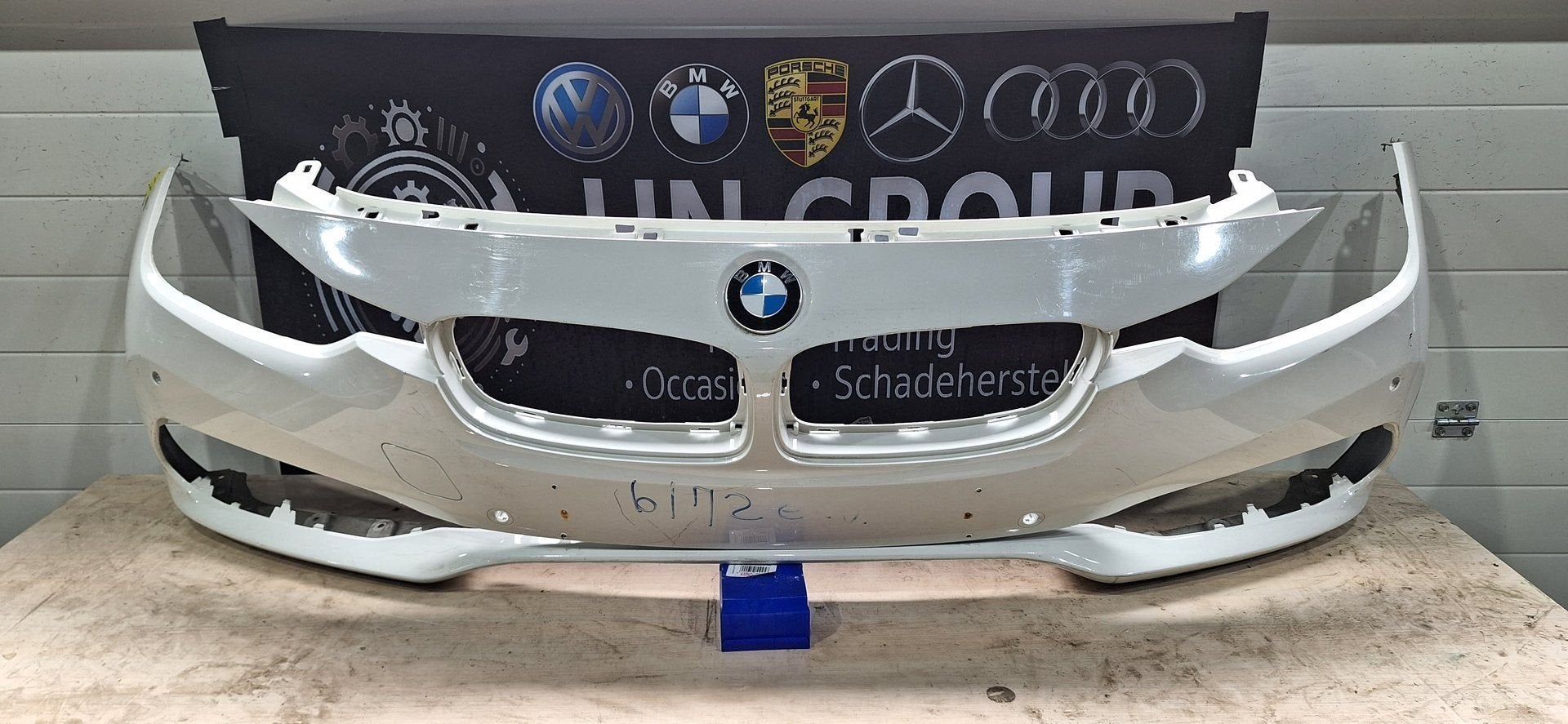 Bumper BMW 3 F30 F31 Sport Line Facelift 15-18 Voorbumper, -, Utilisé, Avant, -