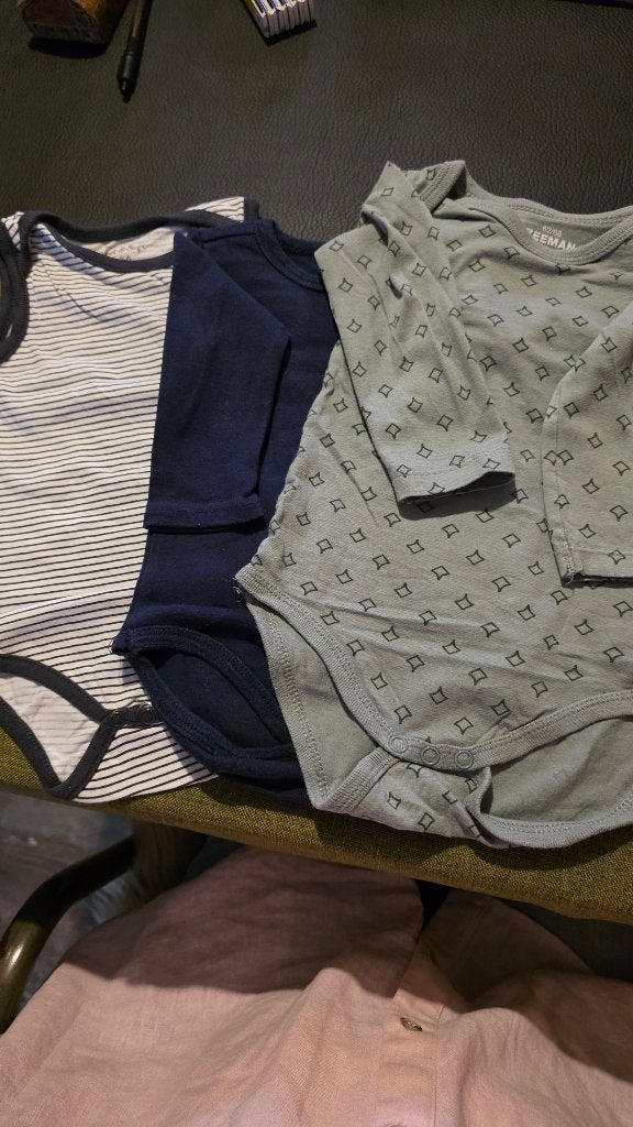 3 barboteuses, Enlèvement, Utilisé, Garçon, Vêtements de nuit ou Sous-vêtements
