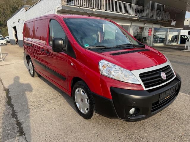 Fiat Scudo 2.0 Diesel LANGE VERSIE! Airco 3 Zits Trekhaak!, Autos, Rouge, Euro 5, Entreprise, 3 places