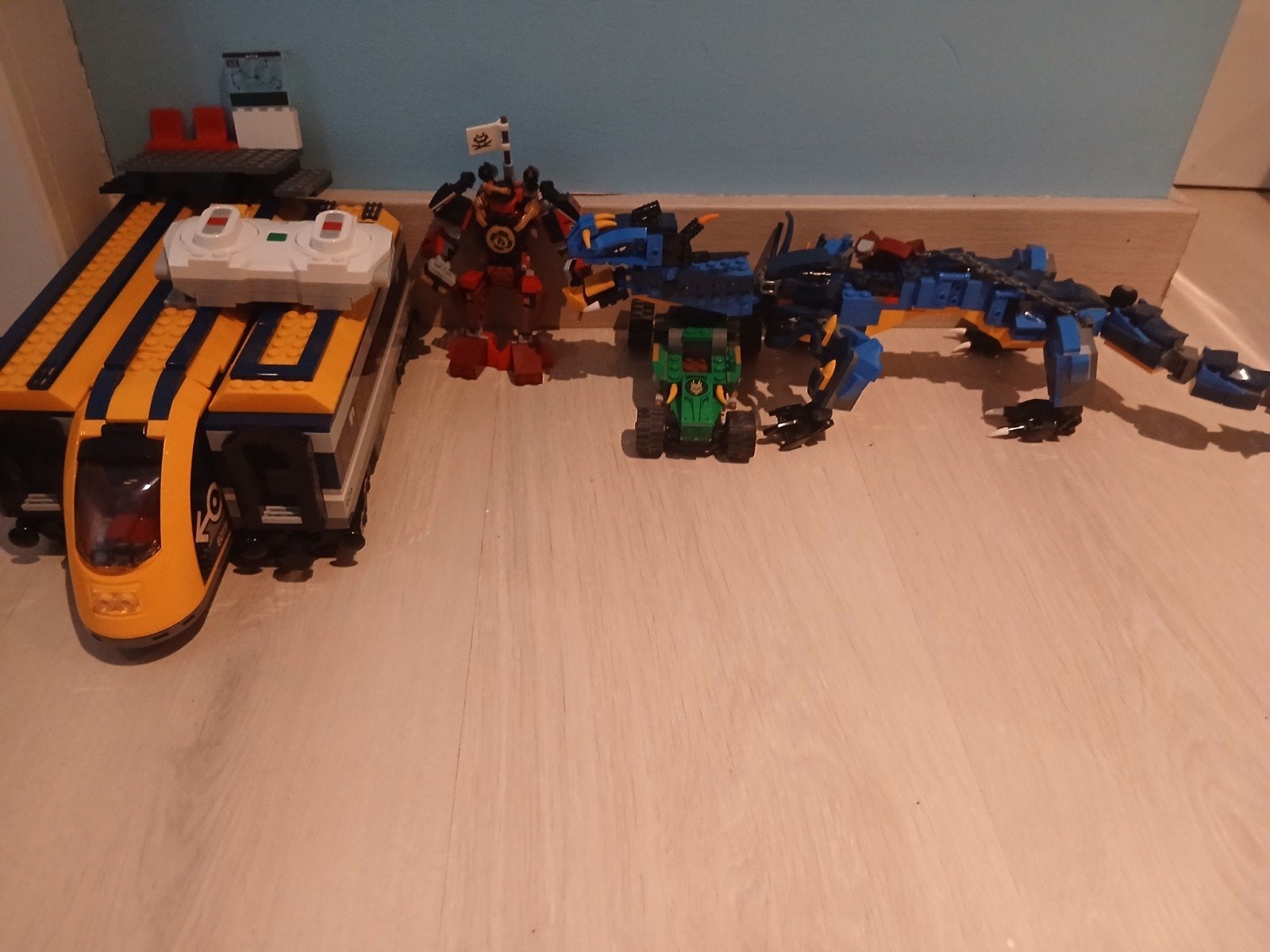LEGO Partij Sets Trein 60197 met motor&ALLE RAILS incompleet, City, Lego, Minifigurines incluses, Enlèvement
