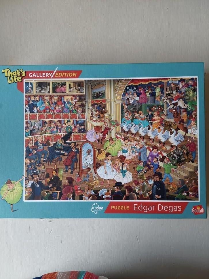 Puzzel 1000 stukken in goede staat en volledig, Enlèvement