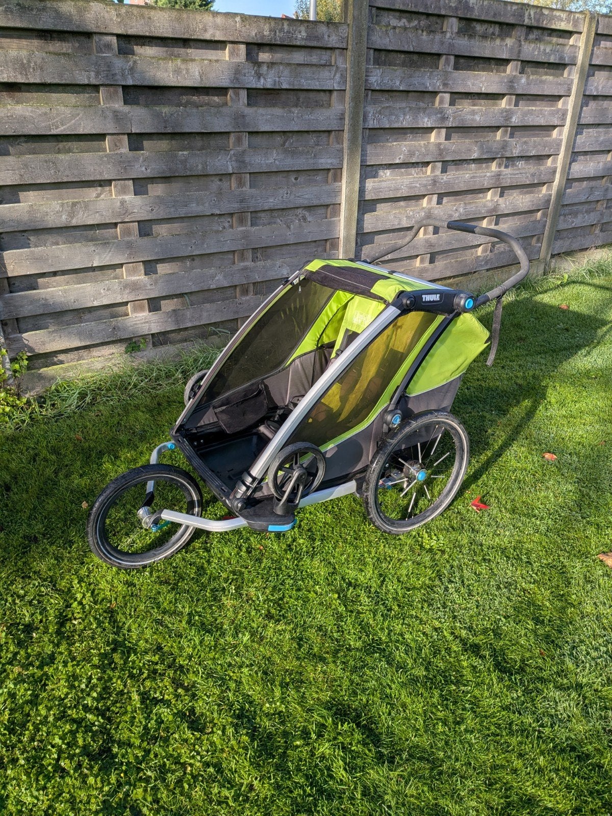 Thule Chariot Cab 2 | fiets- en jogkar, Ophalen, Gebruikt, Vering, Thule / Chariot