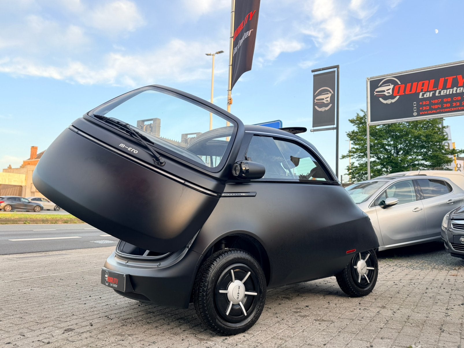 Microlino 10,5kWh 90km/u 1800km Btwinclusief Rijbewijs B, Autos, Autos Autre, Cuir et Alcantara, Achat, Entreprise, 2 places