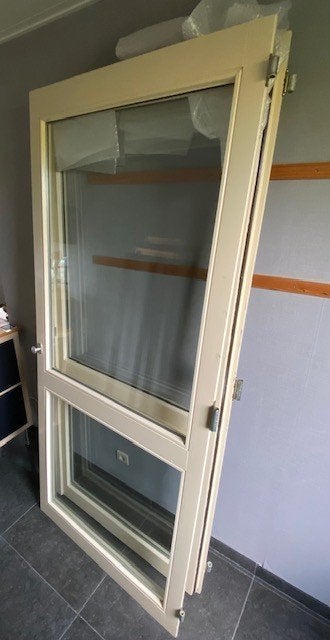 Vensterdeur - Ramen - Deuren, Doe-het-zelf en Bouw, Ophalen, Gebruikt