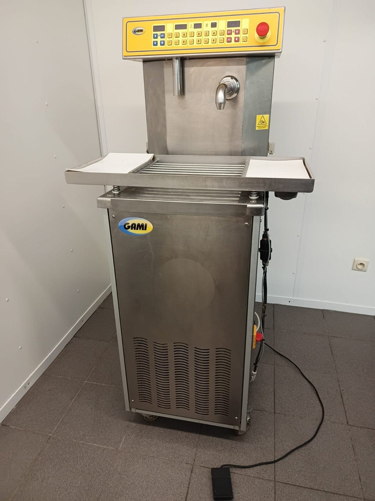 tempeermachine 24kg, Ophalen