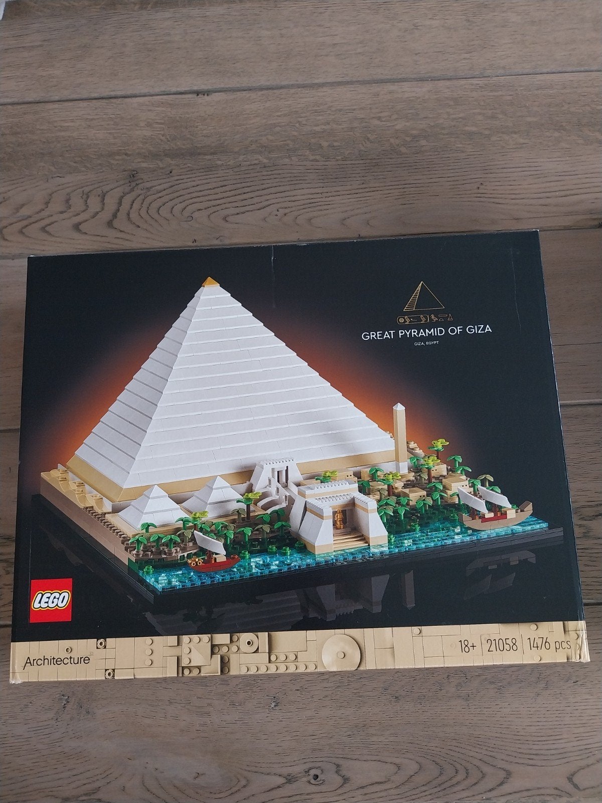 Lego architecture 21058 piramide van Giza, Kinderen en Baby's, Ophalen, Lego, Architecture, Compleet