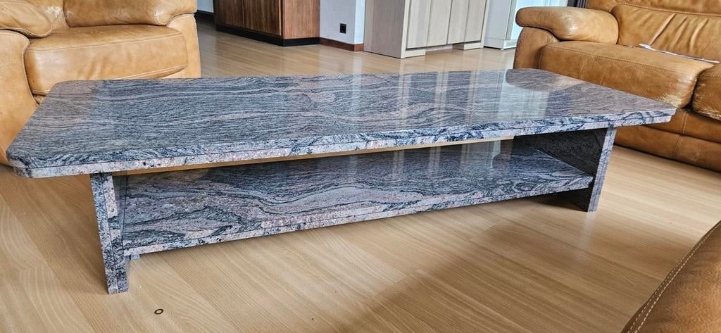 Table basse vintage en marbre, Enlèvement ou Envoi