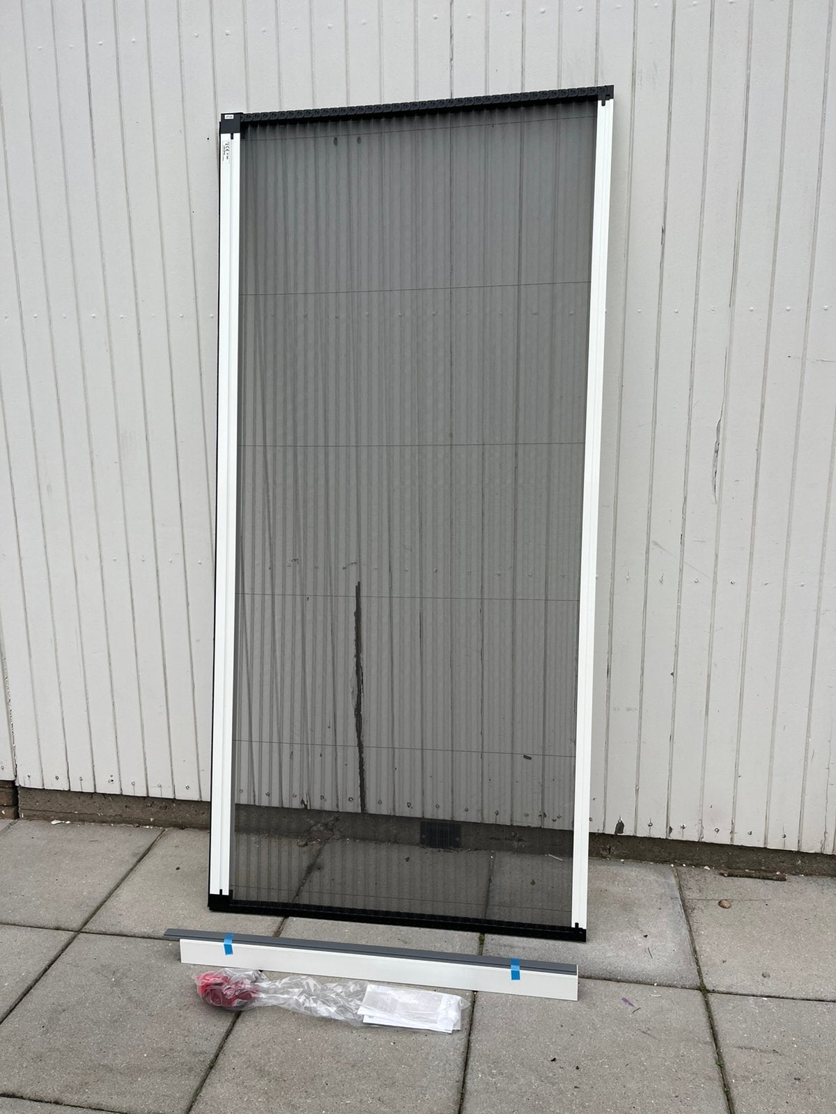 Porte moustiquaire plissée Luxaflex (neuve) 247x97, Neuf, 80 à 100 cm, 215 cm ou plus, Enlèvement ou Envoi