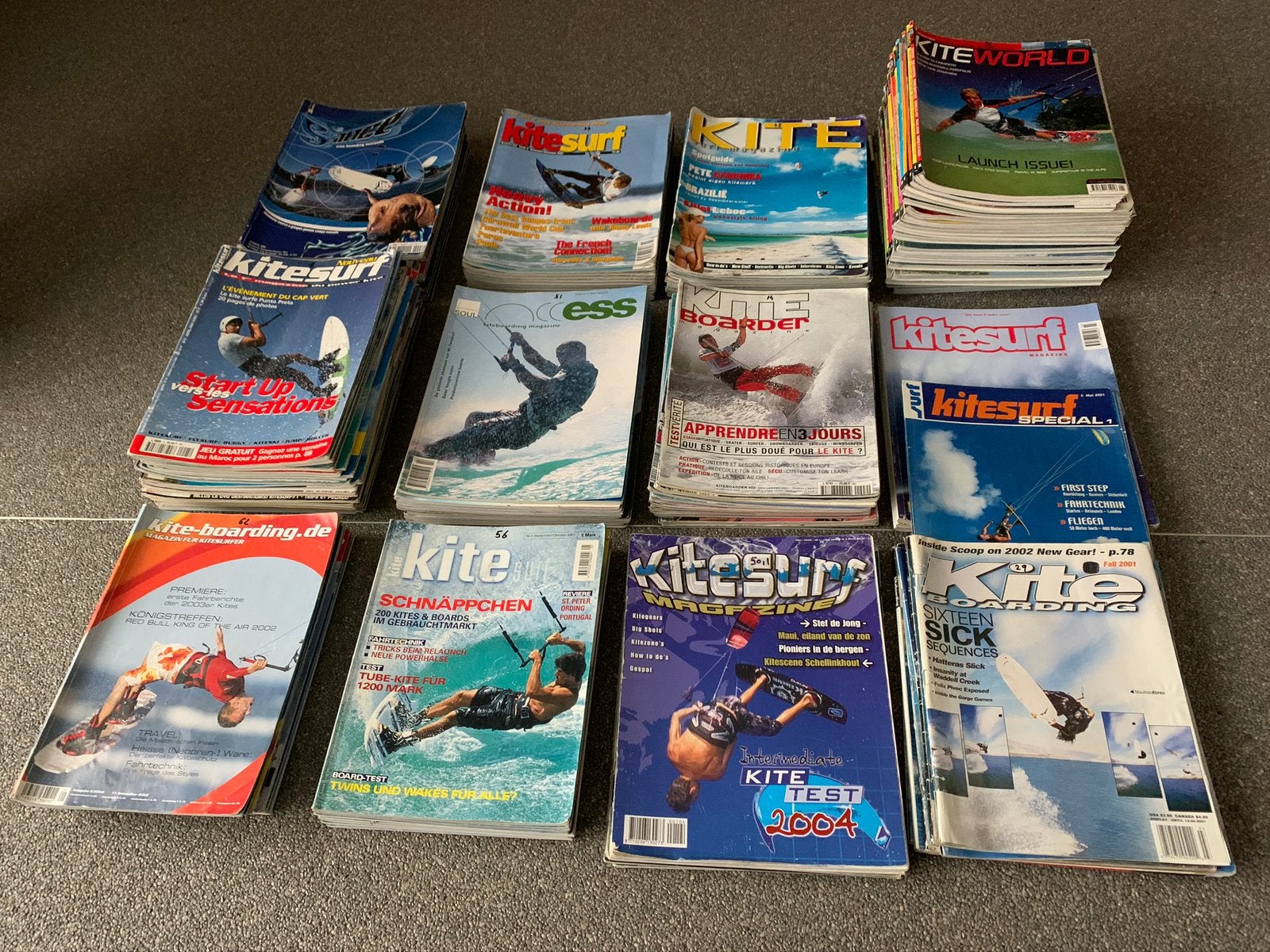 Kite magazines beginjaren, Watersport en Boten, Ophalen, Gebruikt, Kite