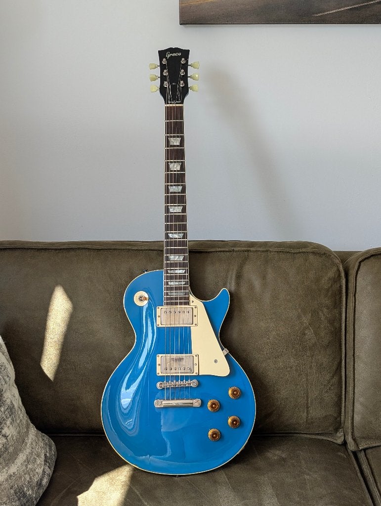 Greco Les Paul - custom order 1983 - Japan Mint Collection, Ophalen, Gebruikt, Solid body, Overige merken