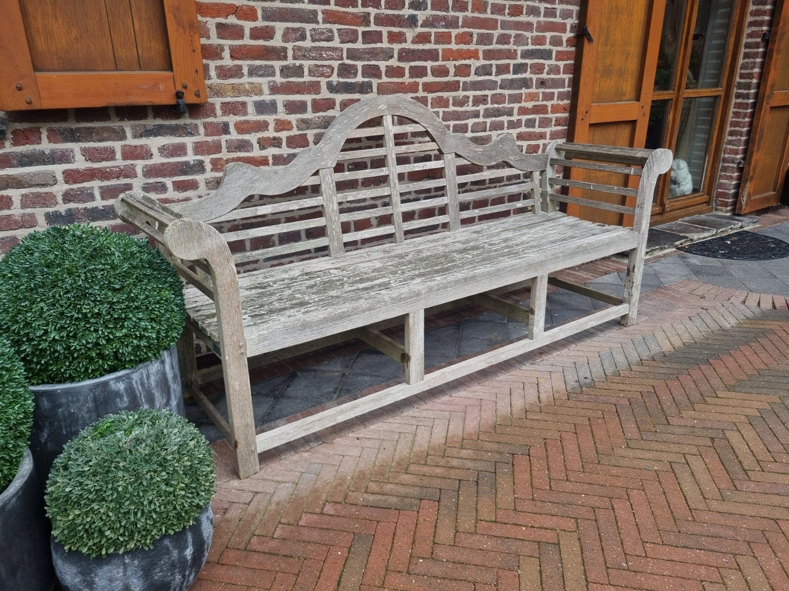 teak tuinbank ART:, ., Utilisé, ., .