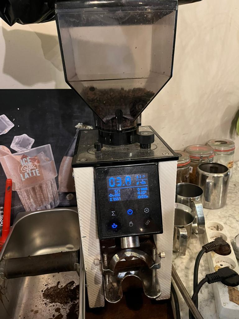 Professionele bonenmaler, Elektronische apparatuur, Ophalen, Gebruikt, Koffiemolen