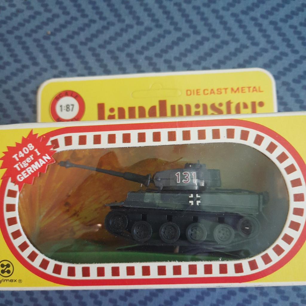 ZYLMEX 1:87 TANK*T 408- TIGER 1- GERMAN*VINTAGE*MIB* NEW *, Ophalen, Nieuw, Overige typen, Overige merken