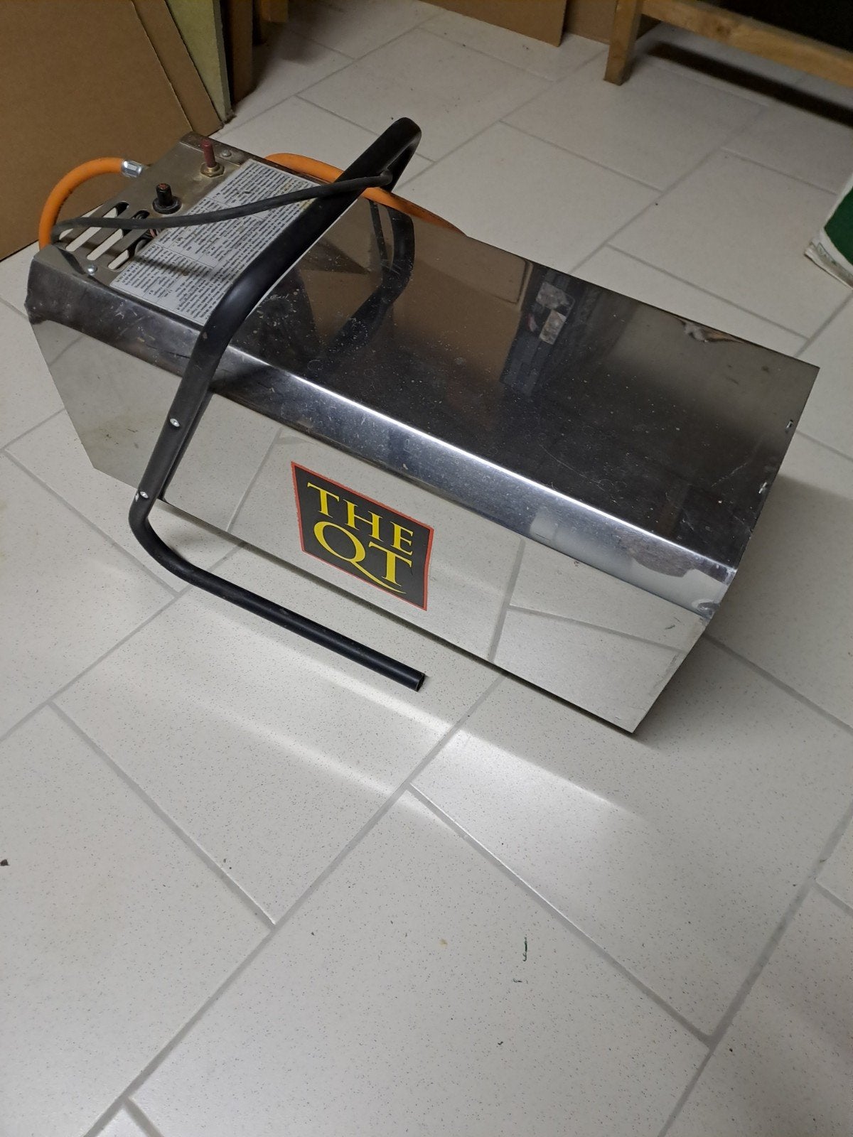 Pistolet à air chaud d'une puissance de 40 kW., Enlèvement, Utilisé