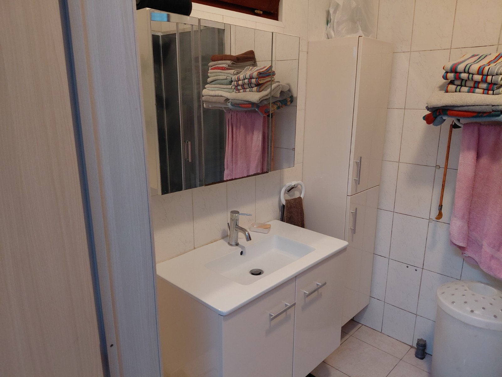 ensemble salle de bain, Maison & Meubles, Enlèvement, Utilisé, Avec douche