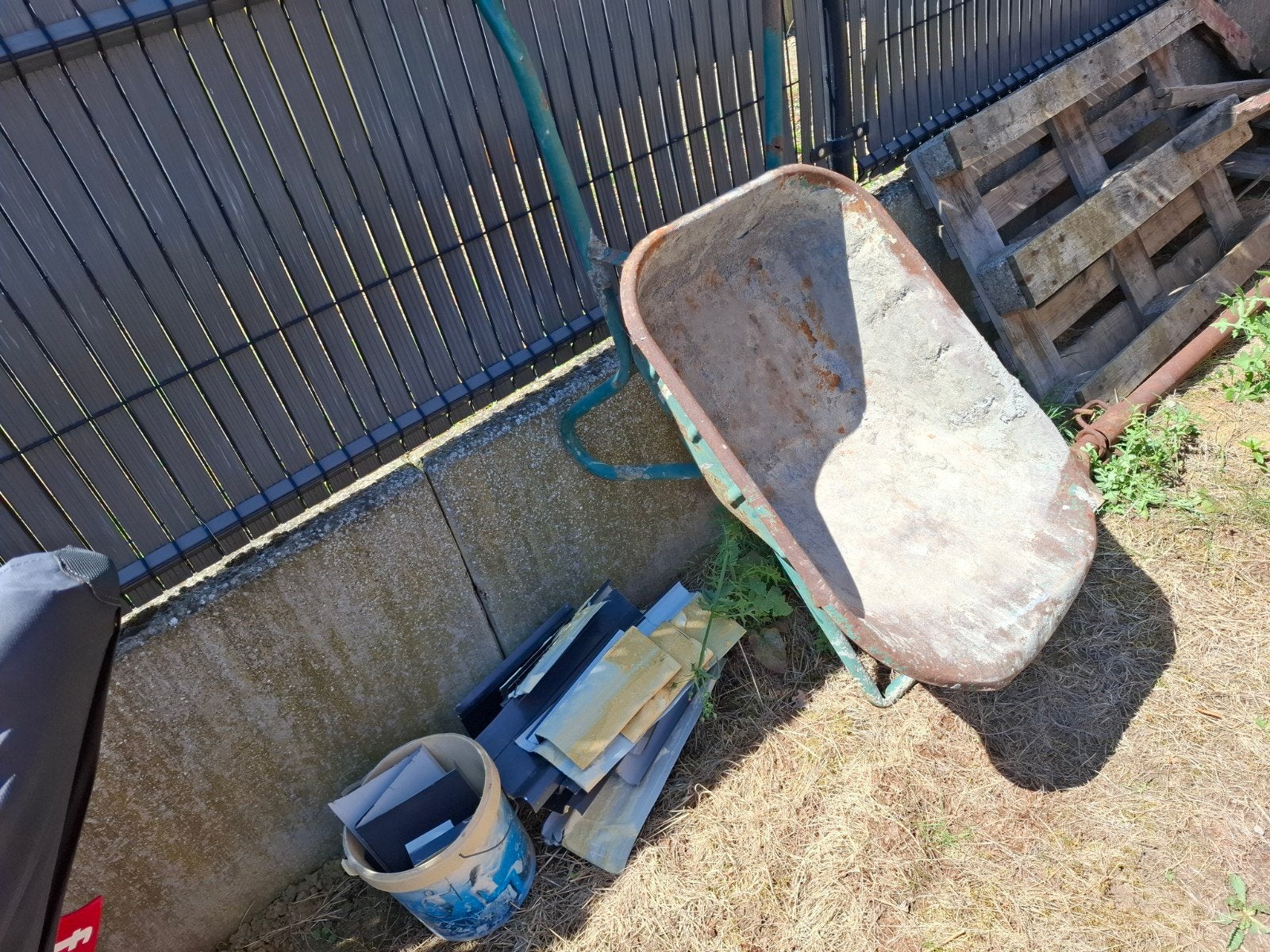 Oud ijzer gratis afhalen, Enlèvement