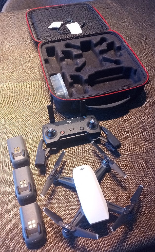 DJI Spark, 250 tot 900 gram, Zo goed als nieuw, DJI, 1 tot 5 kilometer