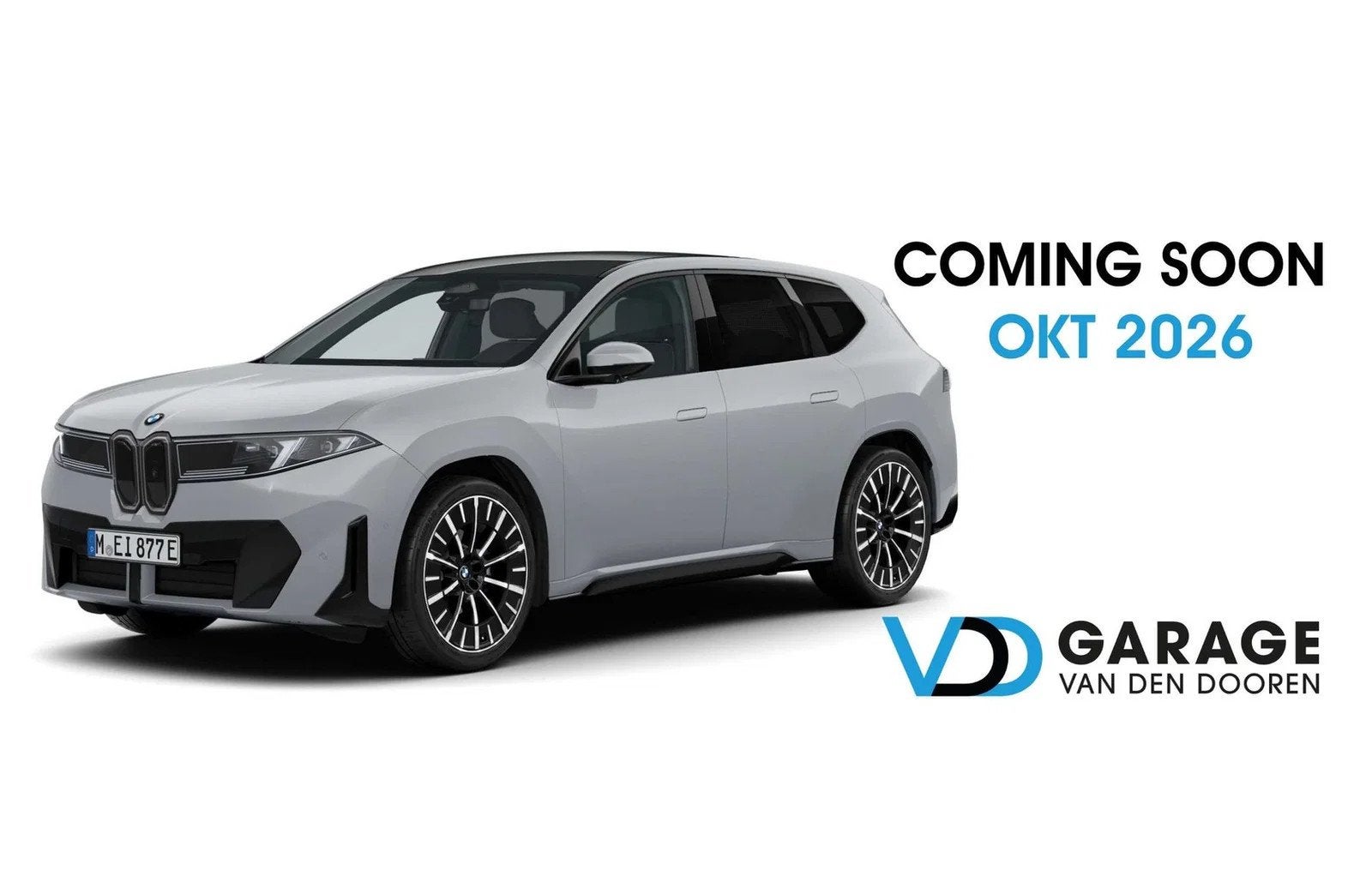 BMW iX3 50 xDrive M Sport / PANO / TREKHAAK / STUURVERW / 3D, Argent ou Gris, Achat, Euro 6, Entreprise