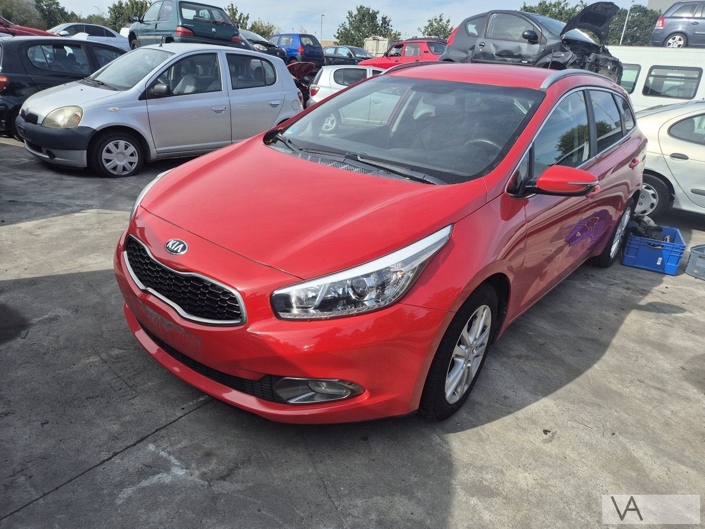 Kia Ceed Cee'd 2012 -2018 DEMONTAGE sloop onderdelen voorkop, Auto-onderdelen, -, -, Ophalen of Verzenden, -