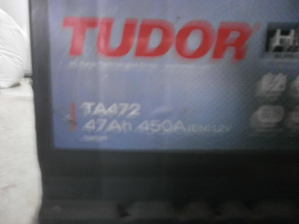 batteries tudor 12v, Enlèvement, Utilisé