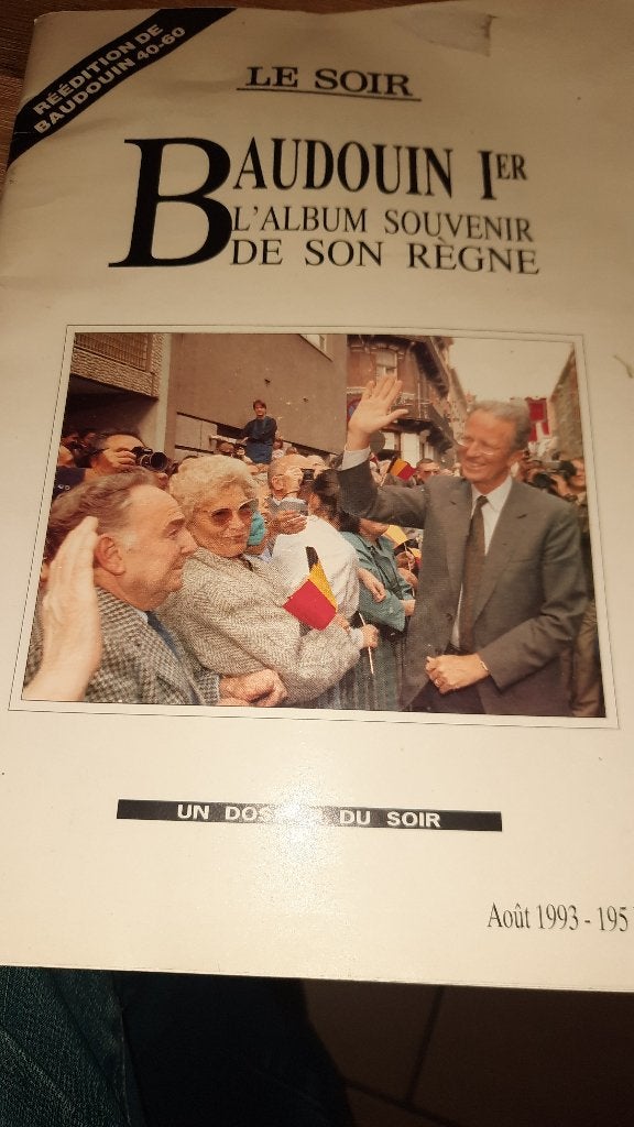 Livre sur le Roi Baudoin, Enlèvement ou Envoi, Utilisé