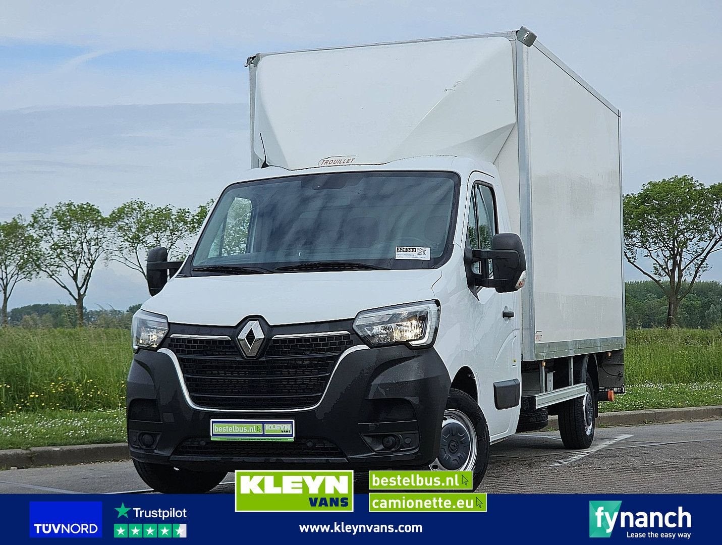 Renault MASTER 2.3 Bakwagen Laadklep!, Auto's, Bestelwagens en Lichte vracht, Renault, Wit, Bedrijf, Te koop