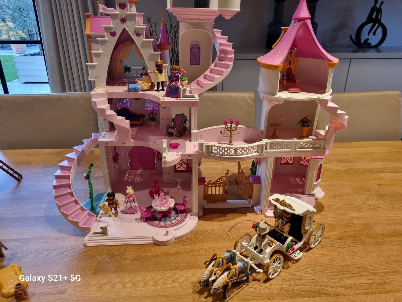 playmobil. princessenkasteel, Kinderen en Baby's, Ophalen, Zo goed als nieuw, Complete set, Kasteel/Fort