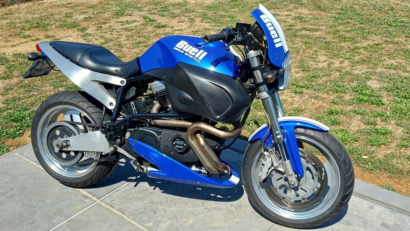 Buell X1 Blue  Racing Stripe, Motoren, Particulier