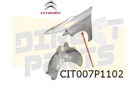 Citroën C4 SpaceTourer 6/18- (B78) voorscherm rechts Origine, Neuf, -, Garde-boue, -