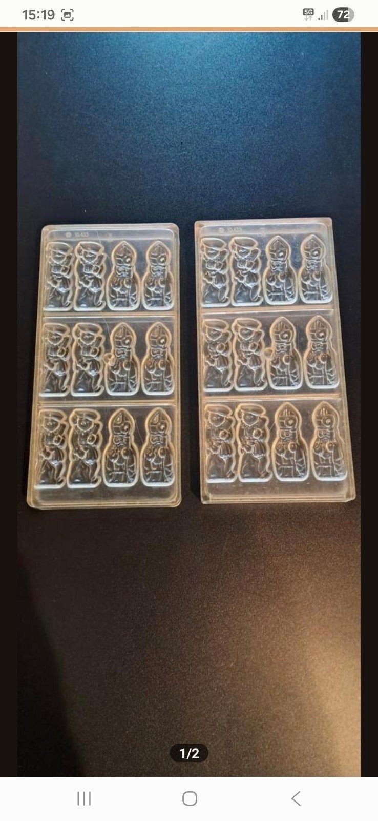 Chocolade vormen sint en piet, Hobby en Vrije tijd, Ophalen of Verzenden