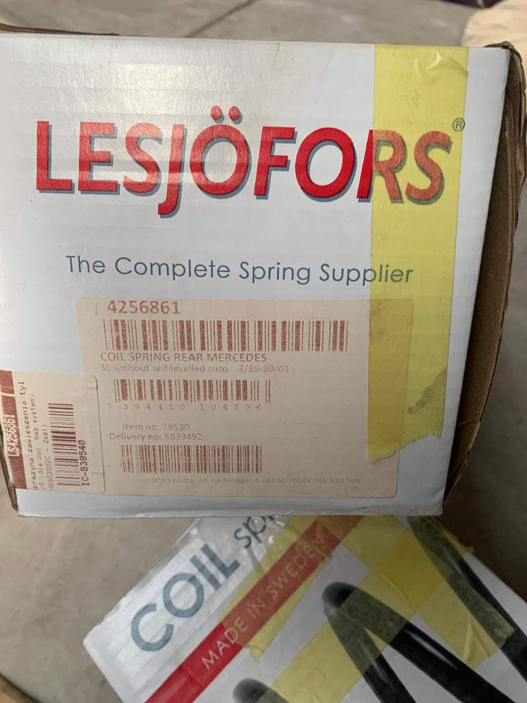 Ressorts pour Mercedes SL300, Enlèvement, Neuf