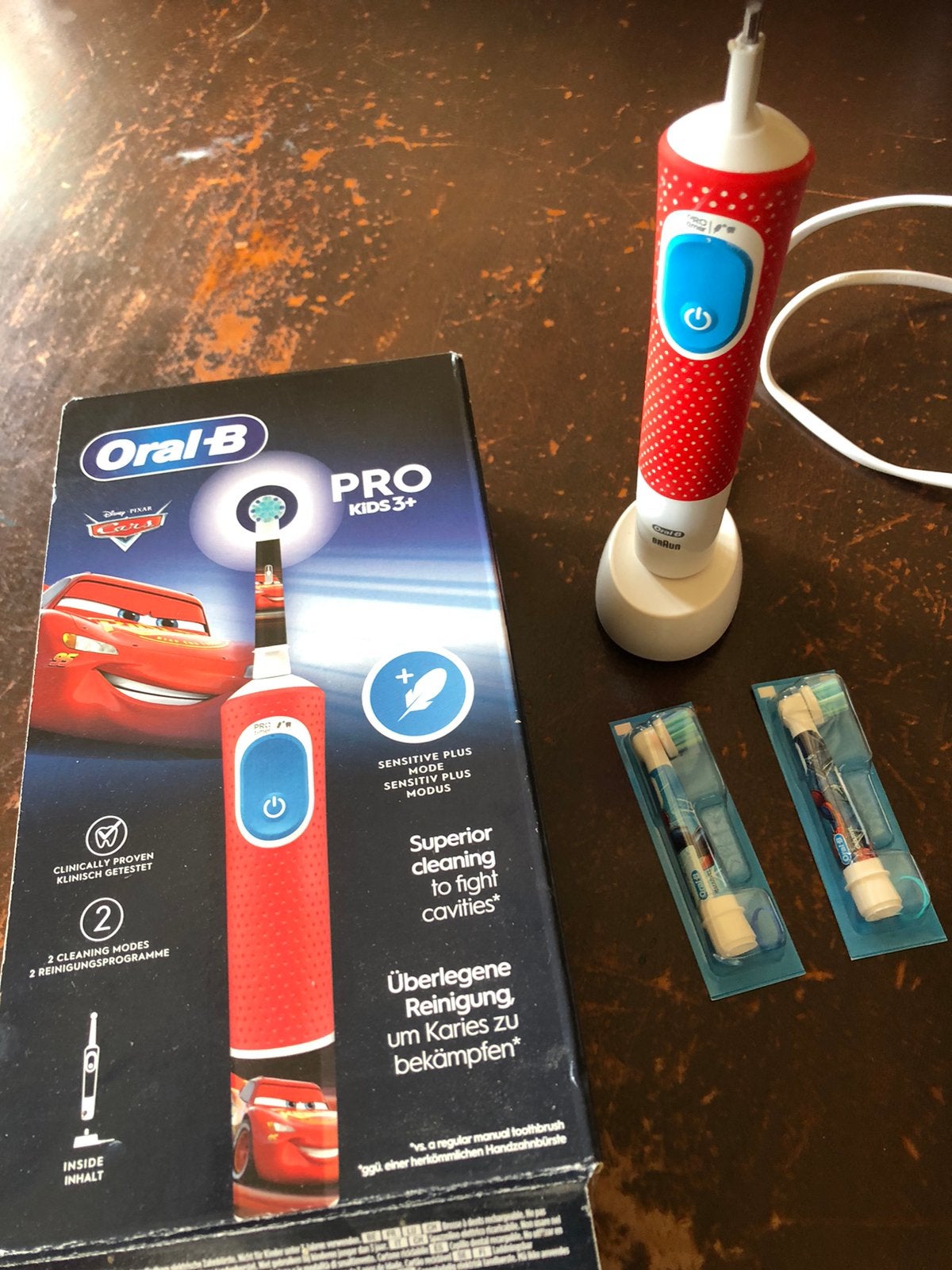 Elektrische tandenborstel Oral-B pro kinds plus, Ophalen of Verzenden, Tandenborstel