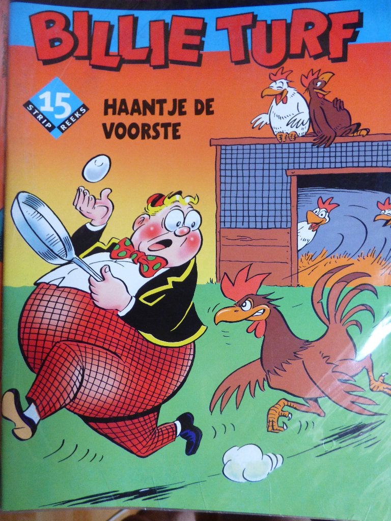 billie turf ,  nr 15 haantje de voorste ,  softcover, Boeken, Stripverhalen, Ophalen of Verzenden