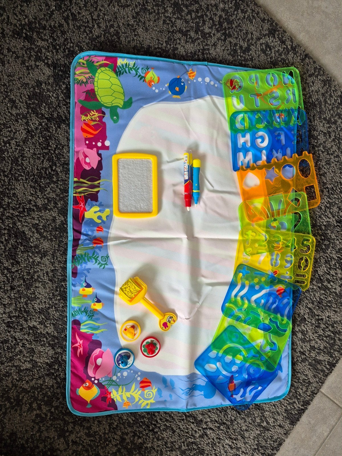Aquadoodle mat + toebehoren, Kinderen en Baby's, Speelgoed | Educatief en Creatief, Ophalen of Verzenden