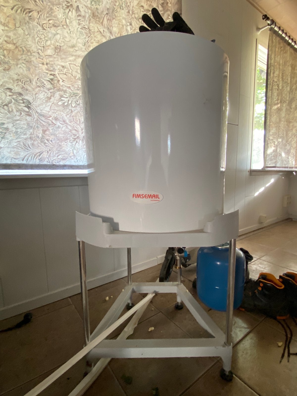 Elektrische boiler 50l, Doe-het-zelf en Bouw, Chauffageketels en Boilers, Ophalen, 20 tot 100 liter, Boiler, 6 t/m 10 jaar oud