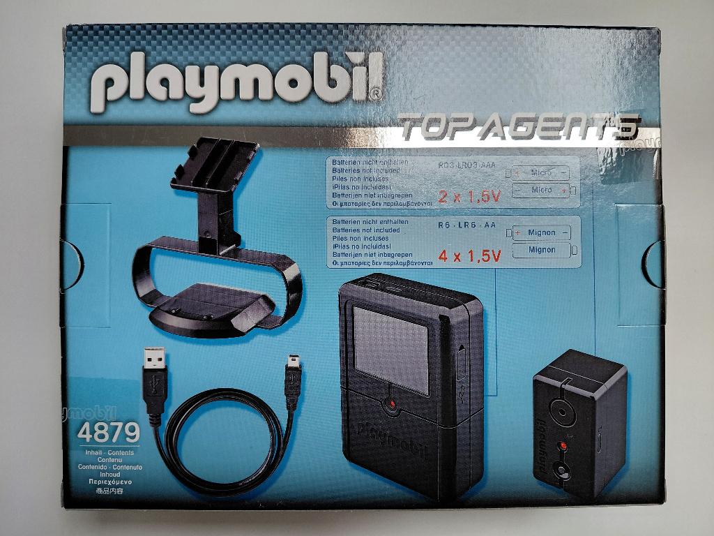 Playmobil - Spionage cameraset - 4879, Ophalen of Verzenden, Nieuw, Complete set