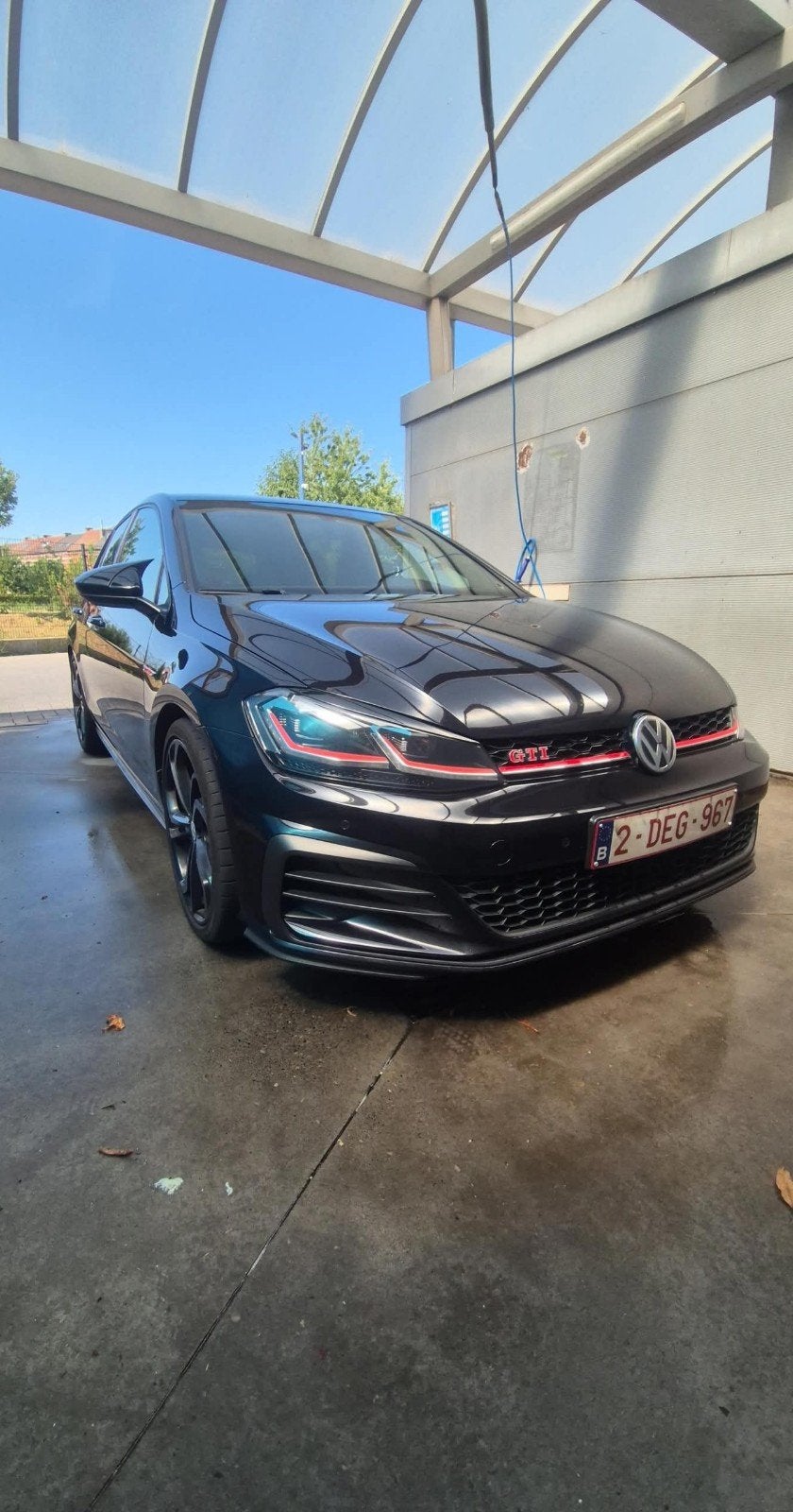 VOLKSWAGEN 7.5 PERFORMANCE GTI 2018 AUTOMATIC, Auto's, 4 cilinders, 1984 cc, Zwart, Leder