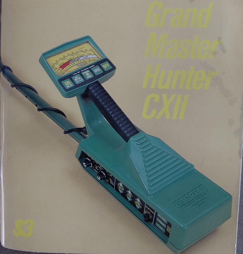 Detecteur de métaux Garrett CXII, Hobby & Loisirs créatifs, Détecteurs de métaux, Utilisé, Plus de 30 cm, Garrett, Discrimination dans la détection de métaux