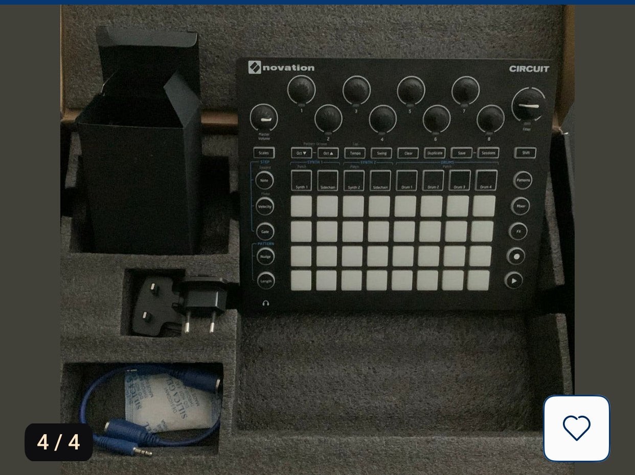 Novation, circuit, état, impeccable, Muziek en Instrumenten, Ophalen, Gebruikt