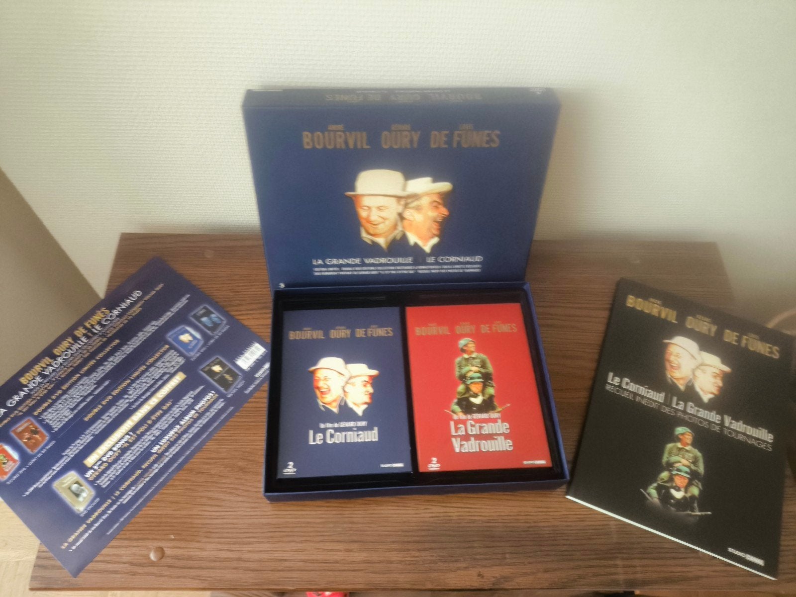 Coffret collector DVD Bourvil – Louis de Funès – Gérard Oury, CD & DVD, Enlèvement ou Envoi, Français, Français