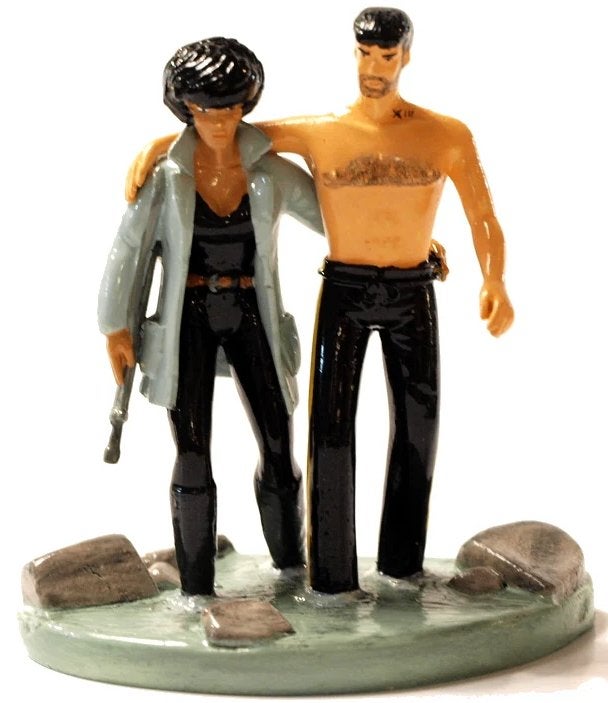 Beeldje / statuette ‘XIII & Majoor Jones’ - Pixi, Collections, Personnages de BD, Enlèvement, Autres personnages, Neuf, Statue ou Figurine