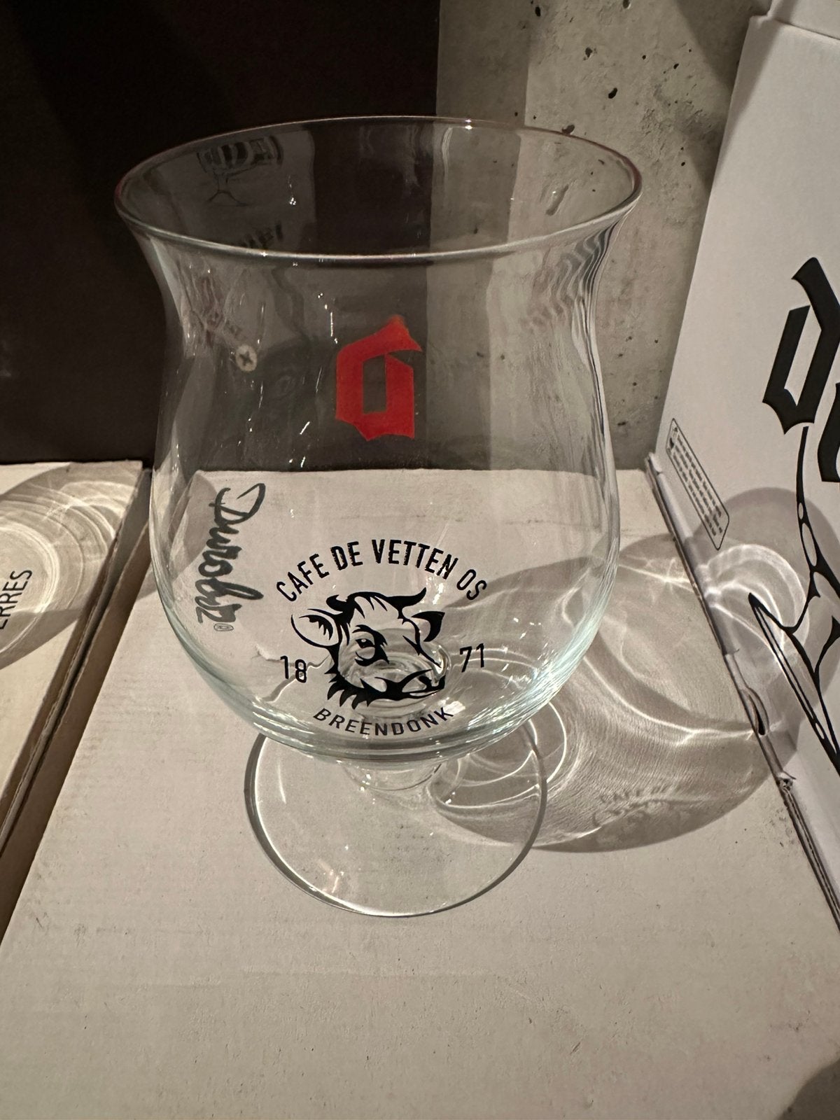 Duvel Cafe De Vetten Os, Enlèvement ou Envoi, Comme neuf