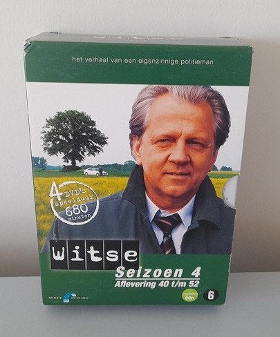 Witse - Seizoen 4, Cd's en Dvd's, Alle leeftijden, Ophalen of Verzenden, Zo goed als nieuw, Misdaad