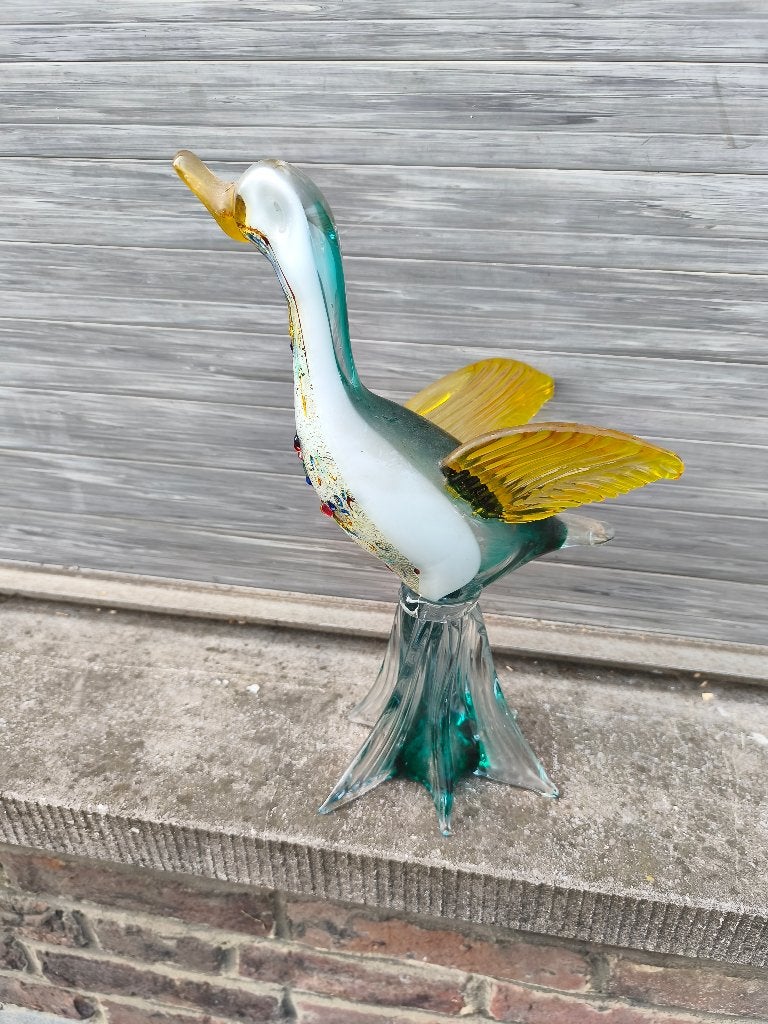 canard en murano, Antiquités & Art, Enlèvement ou Envoi